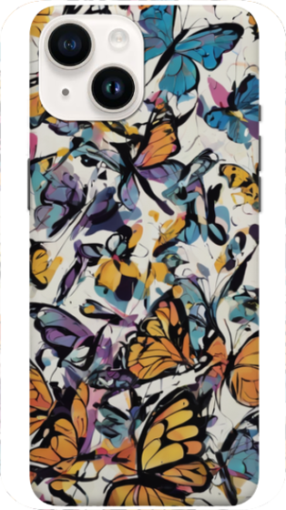 iPhone 15 - Premium Unisex IPHONE Sublimation White Mobile Cases