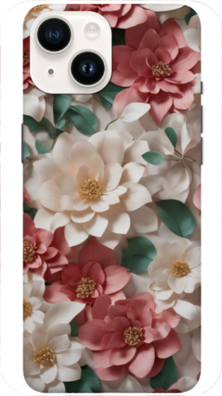 iPhone 15 - Premium Unisex IPHONE Sublimation White Mobile Cases