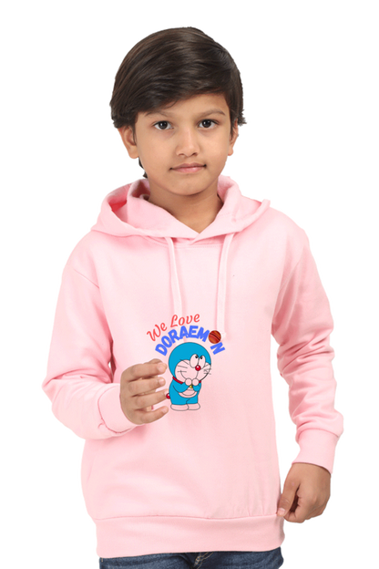 Boy Doraemon Printed Hoody Sweatshirt