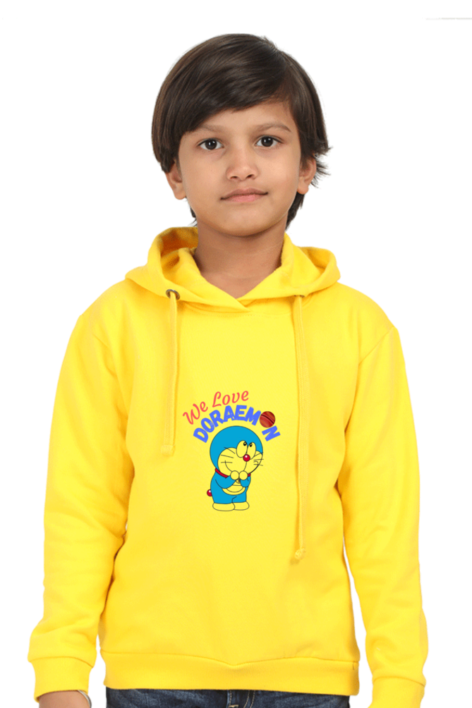 Boy Doraemon Printed Hoody Sweatshirt