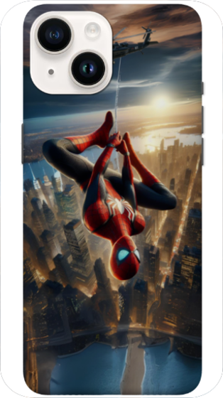 iPhone 15 - Unisex IPHONE Sublimation White Mobile Cases