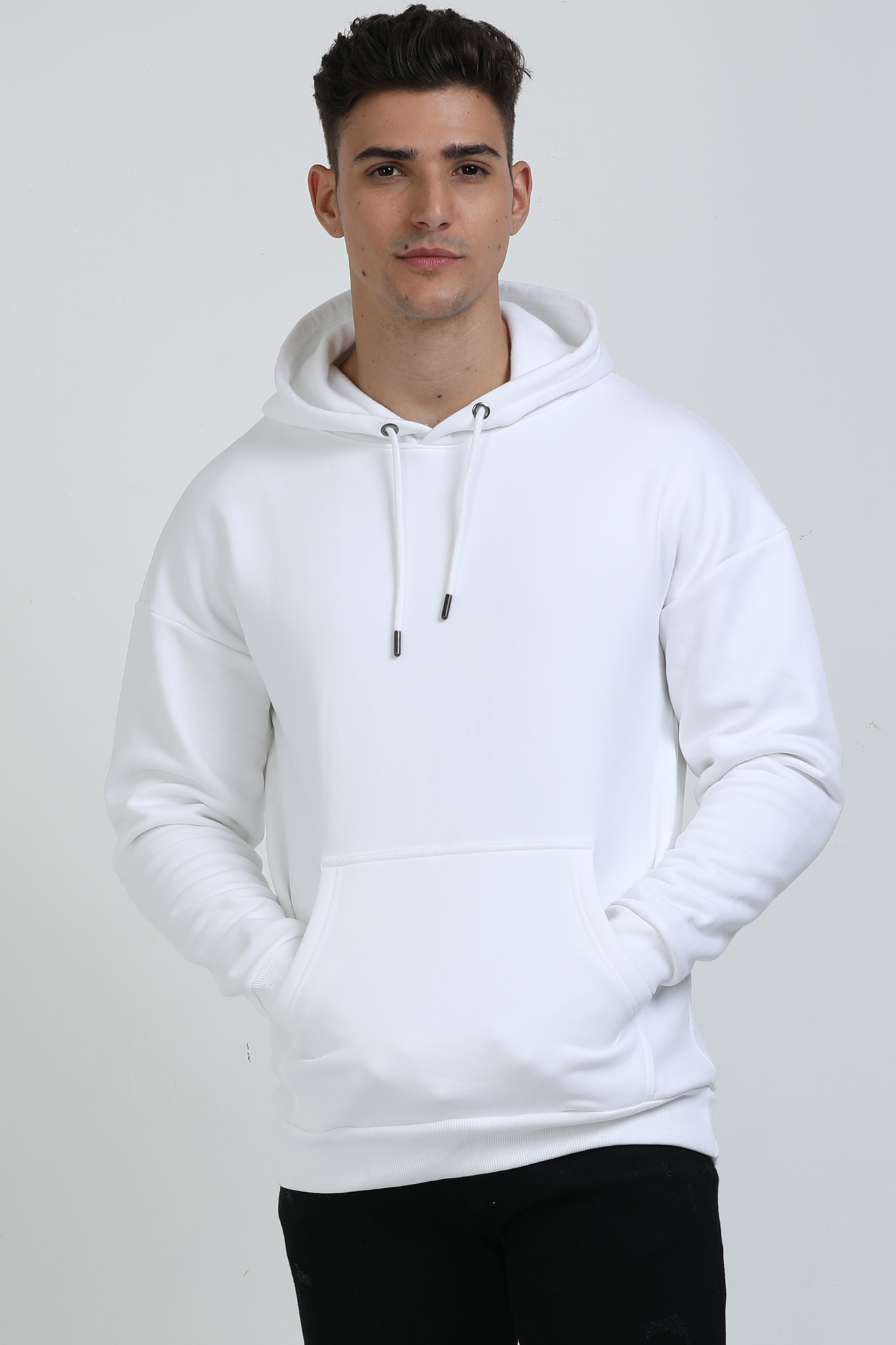 Heavyweight Oversized Hooded Sweatshirt, 400 GSM, 90% Cotton -10% Polyester