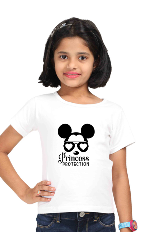 Girl's T-Shirts l Girl Kid's T-Shirts l Minnie Tshirt l 180 GSM l 100% Cotton