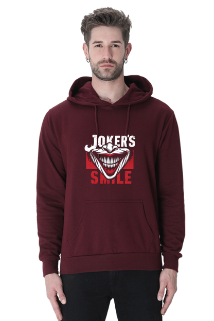 Unisex Printed Hooded Sweatshirt, 300 GSM, 100% Cotton
