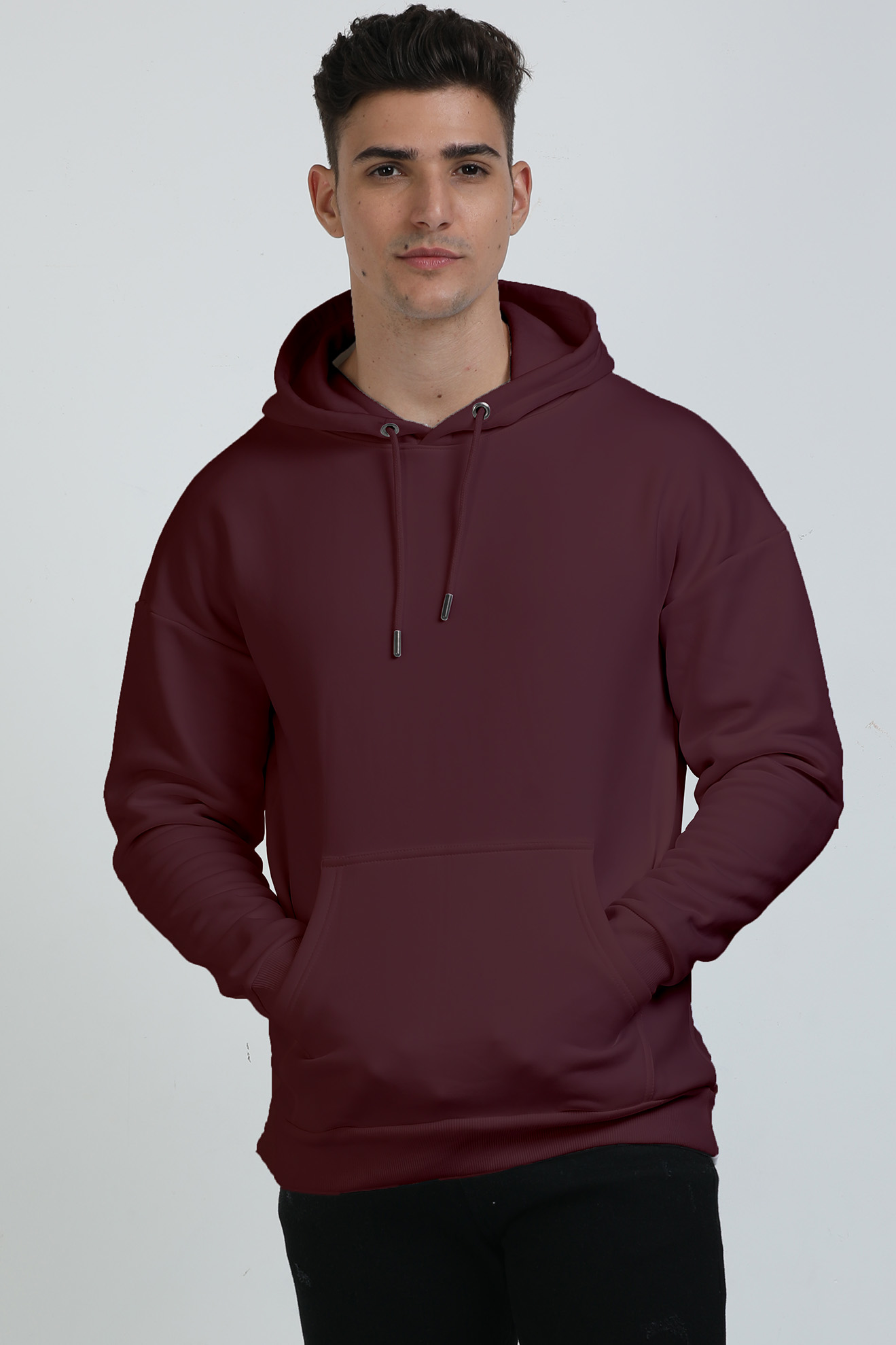 Heavyweight Oversized Hooded Sweatshirt, 400 GSM, 90% Cotton -10% Polyester