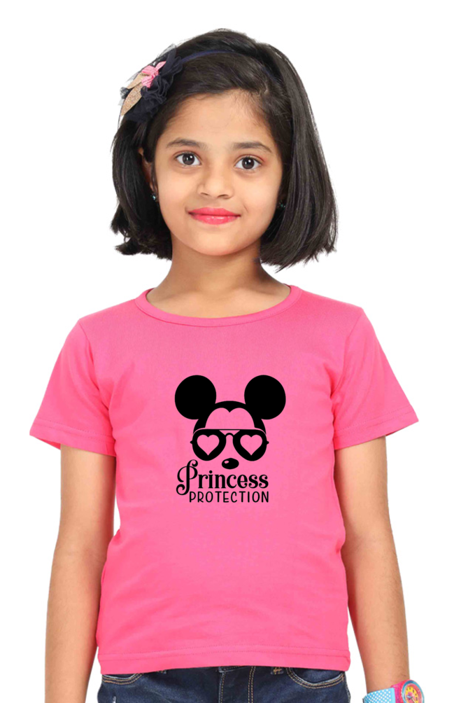 Girl's T-Shirts l Girl Kid's T-Shirts l Minnie Tshirt l 180 GSM l 100% Cotton