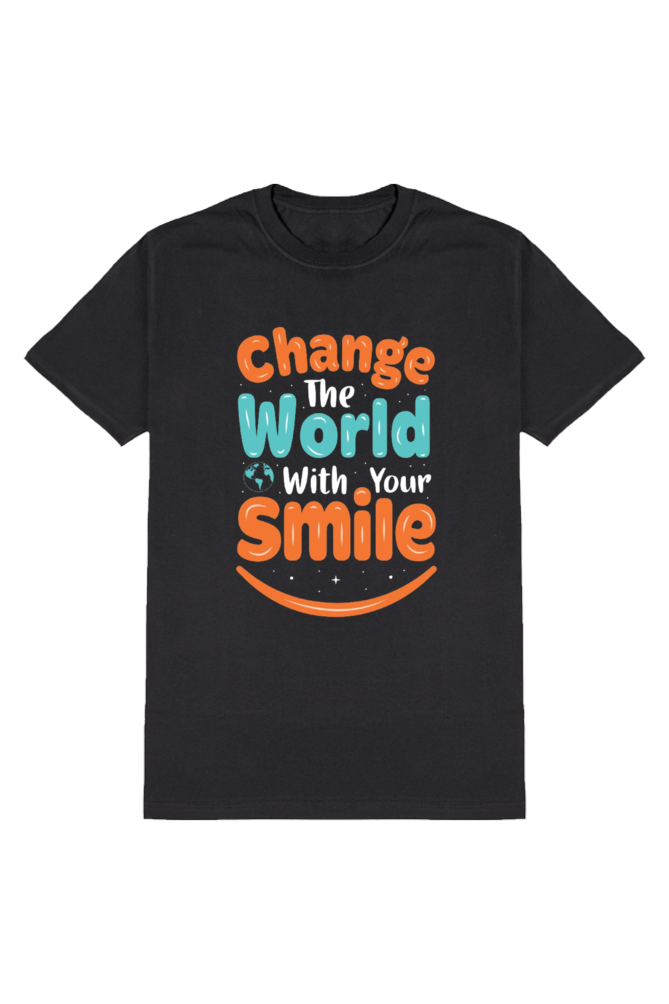 Trending Male Round Neck Half Sleeve Standard T-Shirt l Male Black T-Shirt l 180 GSM l 100% Cotton