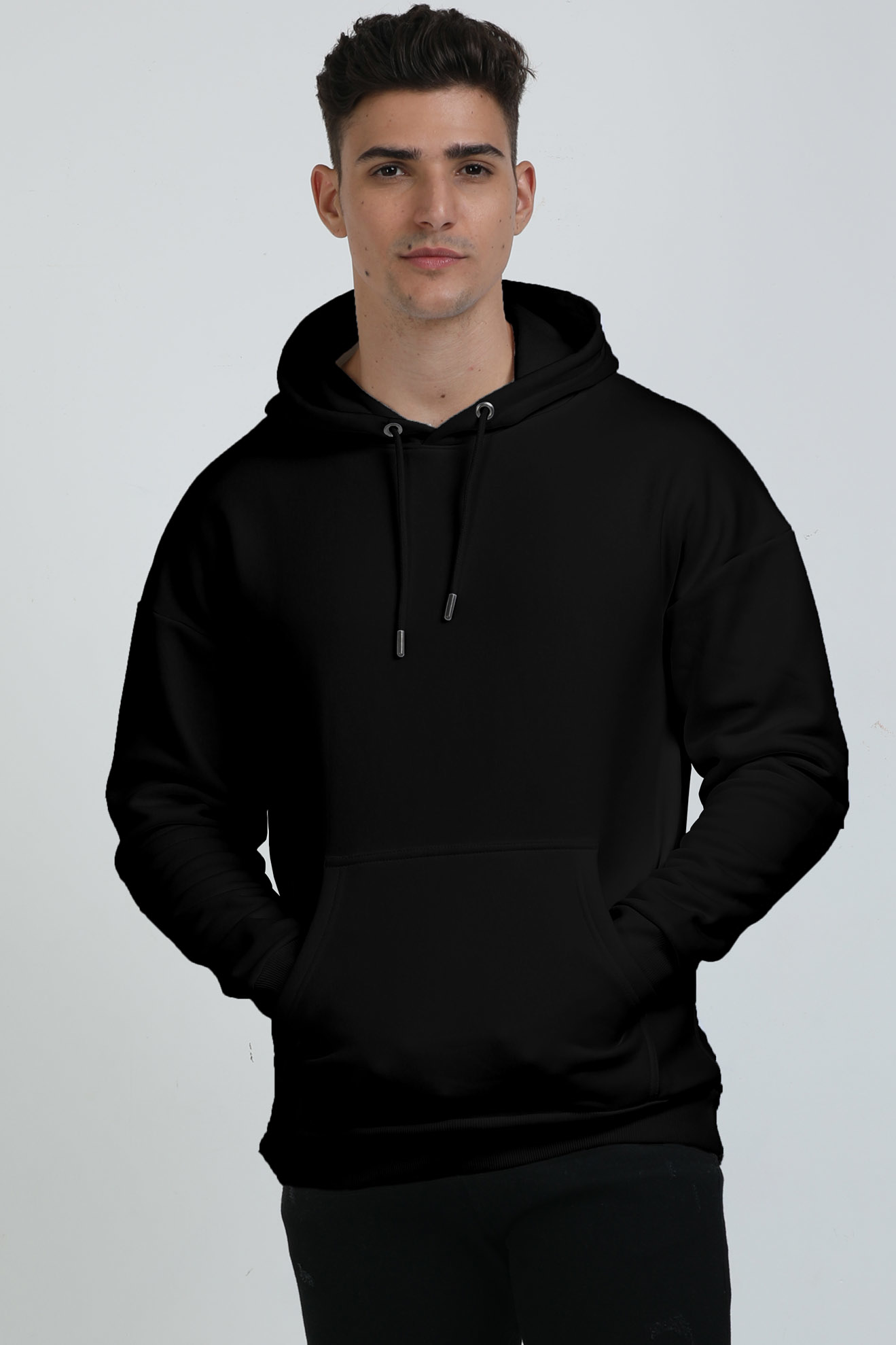 Heavyweight Oversized Hooded Sweatshirt, 400 GSM, 90% Cotton -10% Polyester