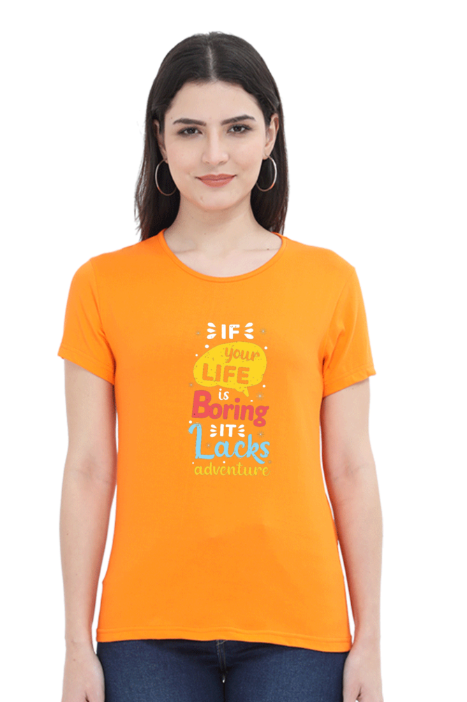 Trendy Women's Half Sleeve Tshirt l Cool Tshirt l Cool Vibes Tshirt l 180 GSM l 100% Cotton