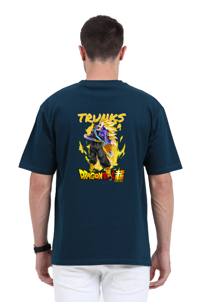 Trending Oversized Classic T-Shirt for Men l Oversized Male T-Shirt l Anime Male T-Shirt l 240 GSM l 100% Cotton l Back Design