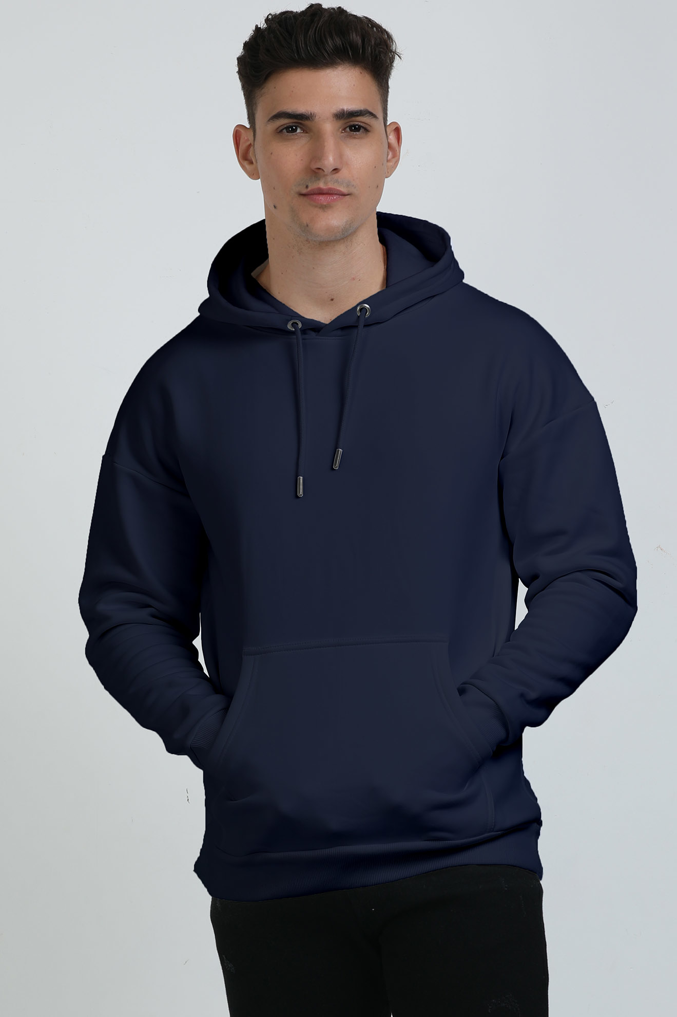 Heavyweight Oversized Hooded Sweatshirt, 400 GSM, 90% Cotton -10% Polyester