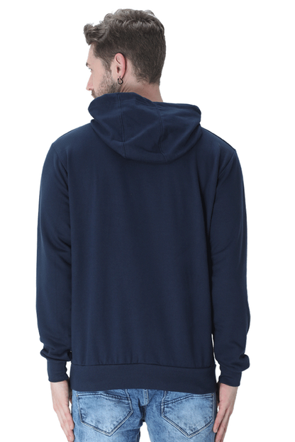 Unisex Printed Hooded Sweatshirt, 300 GSM, 100% Cotton