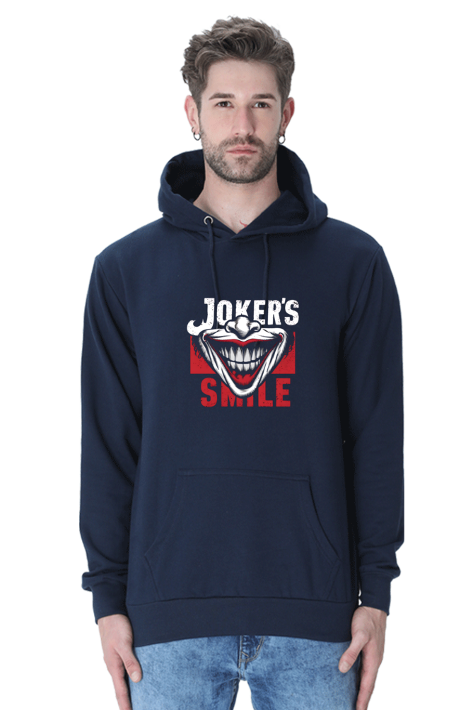 Unisex Printed Hooded Sweatshirt, 300 GSM, 100% Cotton