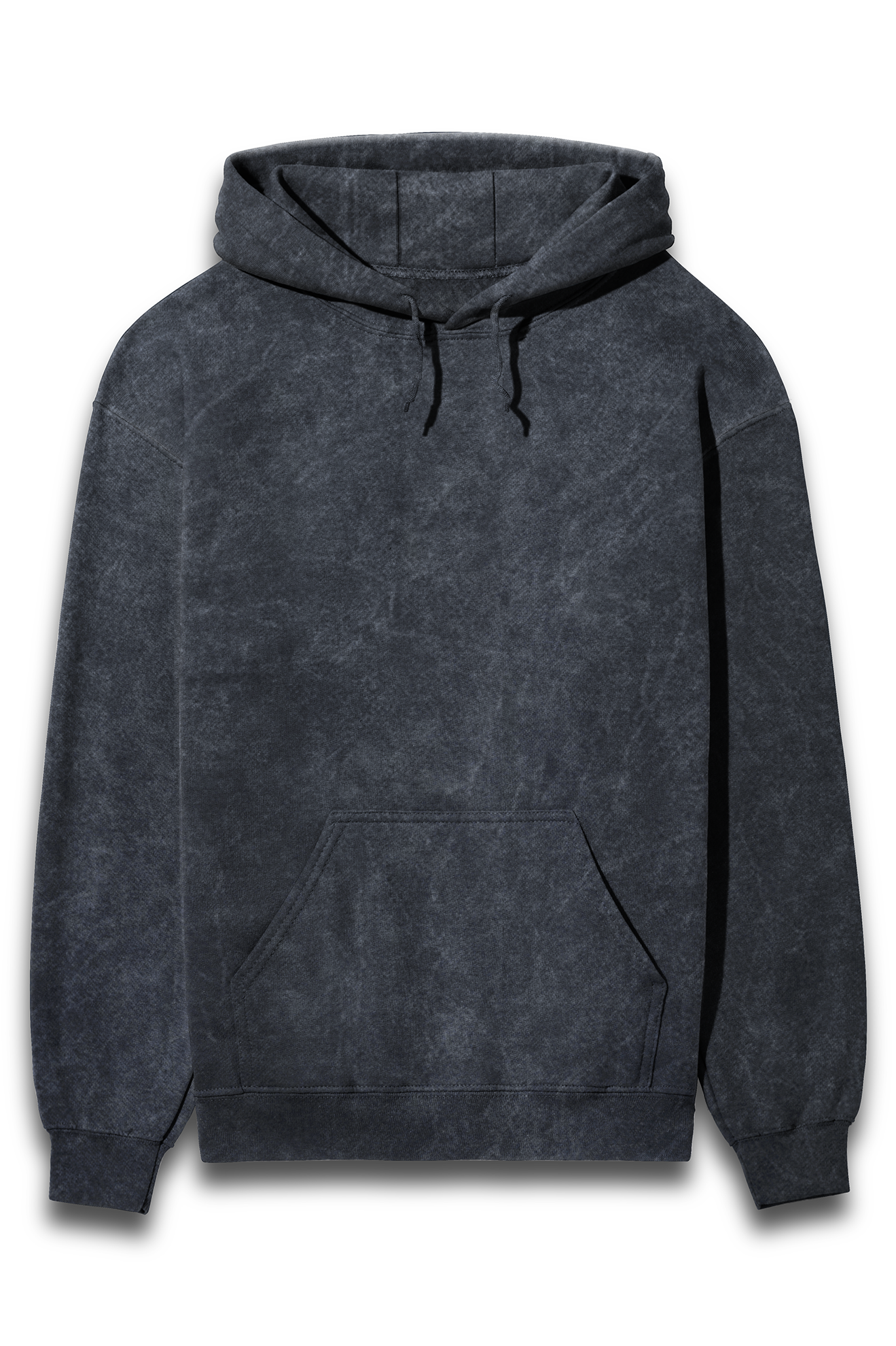Unisex Acid Wash Hooded Sweatshirt, 300 GSM, 100% Cotton