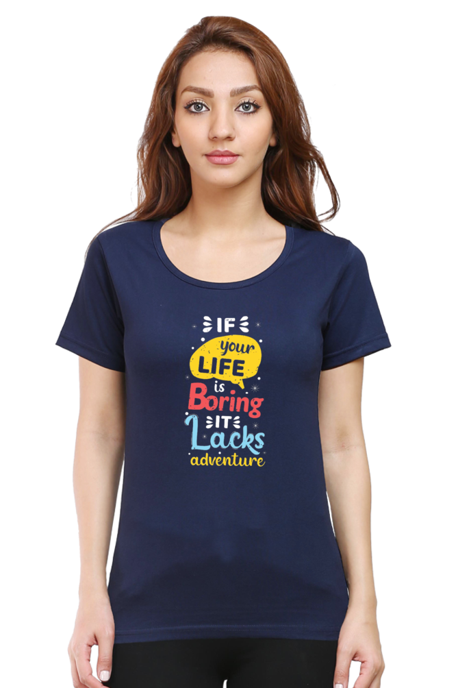 Trendy Women's Half Sleeve Tshirt l Cool Tshirt l Cool Vibes Tshirt l 180 GSM l 100% Cotton