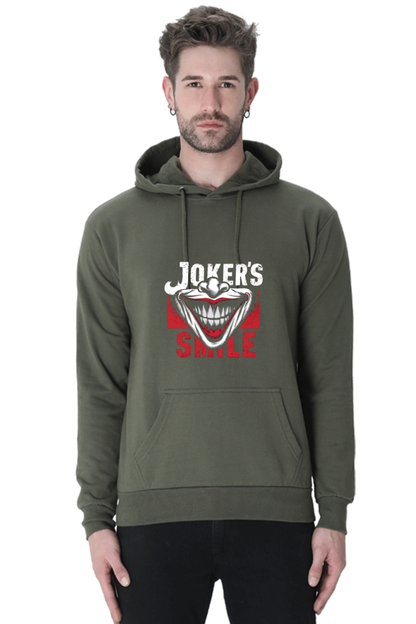 Unisex Printed Hooded Sweatshirt, 300 GSM, 100% Cotton