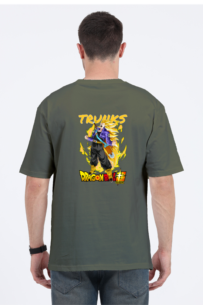 Trending Oversized Classic T-Shirt for Men l Oversized Male T-Shirt l Anime Male T-Shirt l 240 GSM l 100% Cotton l Back Design