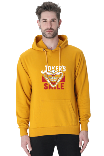 Unisex Printed Hooded Sweatshirt, 300 GSM, 100% Cotton