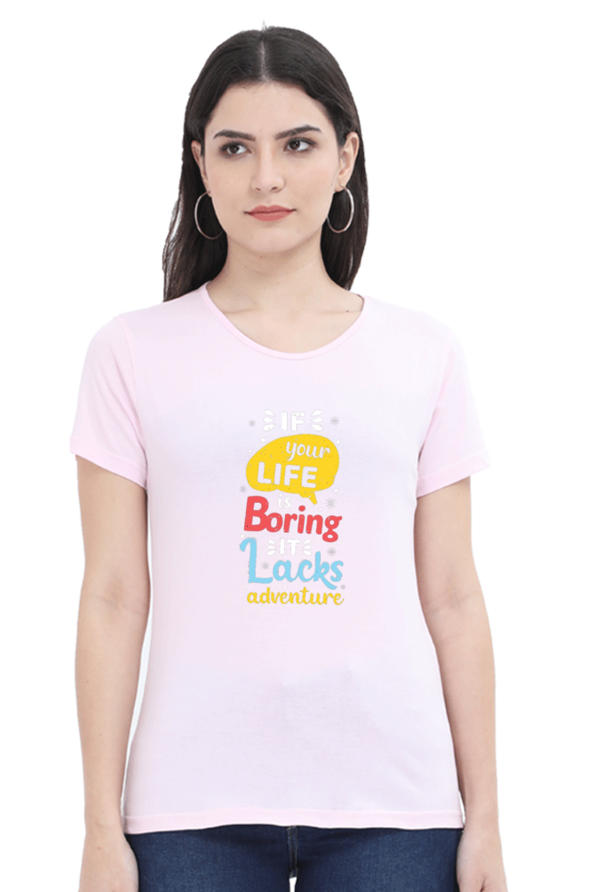 Trendy Women's Half Sleeve Tshirt l Cool Tshirt l Cool Vibes Tshirt l 180 GSM l 100% Cotton
