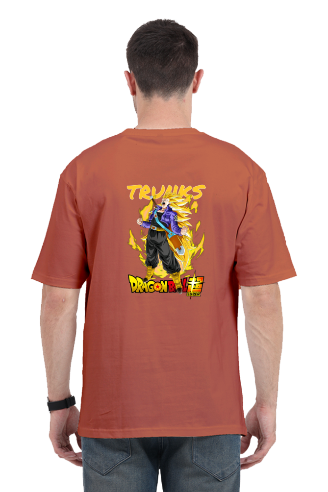 Trending Oversized Classic T-Shirt for Men l Oversized Male T-Shirt l Anime Male T-Shirt l 240 GSM l 100% Cotton l Back Design