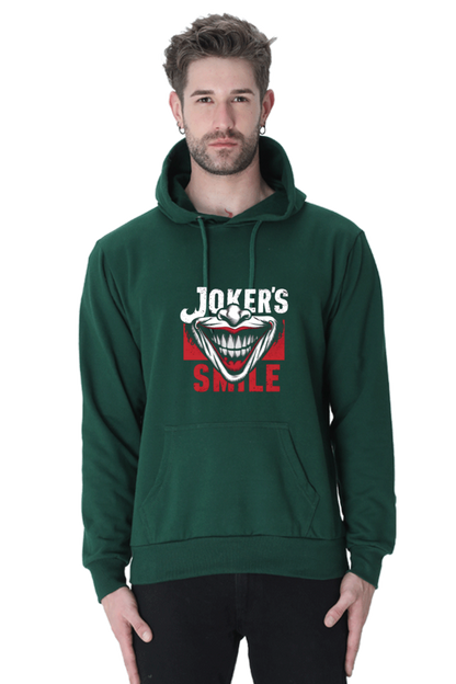 Unisex Printed Hooded Sweatshirt, 300 GSM, 100% Cotton