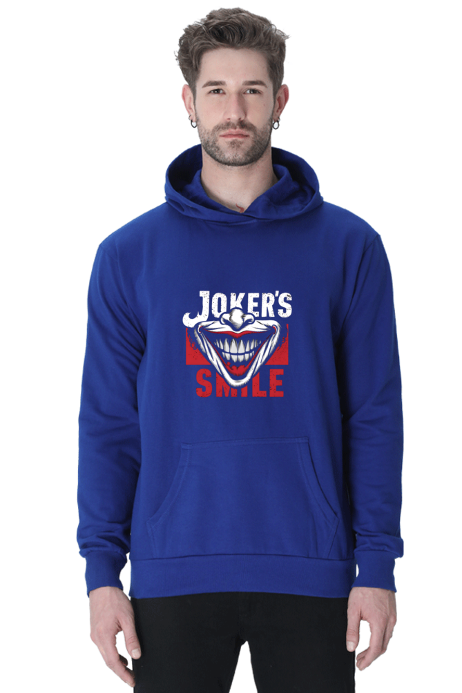 Unisex Printed Hooded Sweatshirt, 300 GSM, 100% Cotton